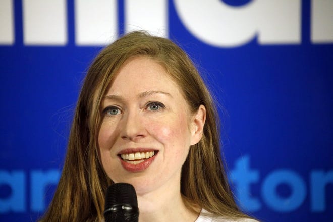 Chelsea Clinton says she won't run for president against Donald Trump in 2020.