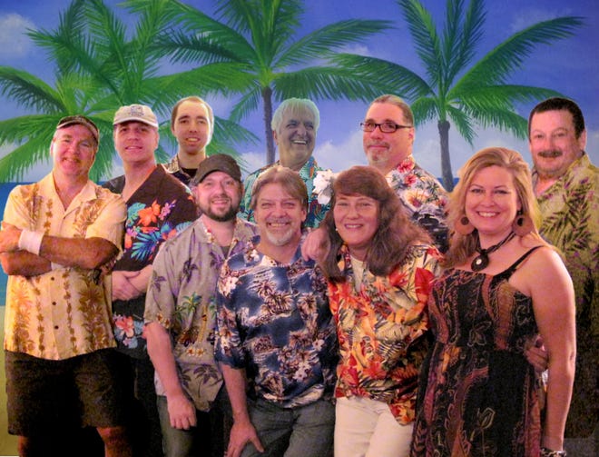 Changes In Latitudes —featuring band leader Steve Kareta, far left — will perform the music of Jimmy Buffett during a concert Saturday at Paradise Stream, Paradise Township. [PHOTO PROVIDED]