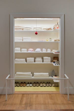 This 2017 photo provided by The Metropolitan Museum of Art shows an installation view of “Sara Berman’s Closet.” The exhibit runs through Sept. 5, 2017 at the museum in New York. (The Metropolitan Museum of Art via AP)