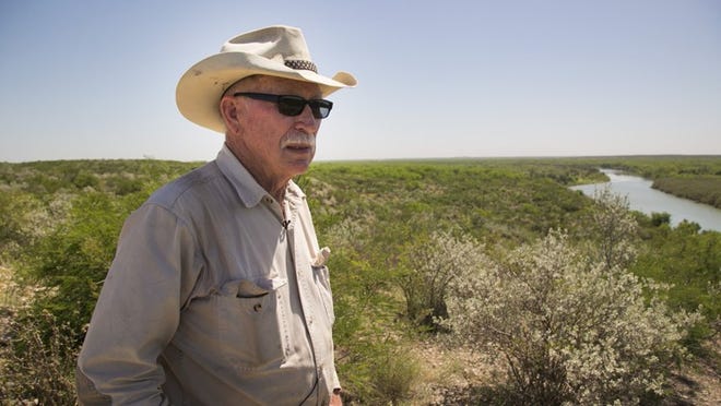 Charles “Dob” Cunningham owns an 800-acre ranch a quarter of a mile from the Rio Grande. Though Cunningham voted for Donald Trump and agrees with the president’s desire to secure the border, he opposes Trump’s plan to build a border wall on his land, saying it won’t work along the Rio Grande because of flooding.