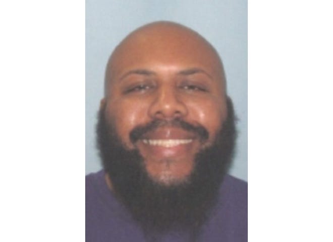 This undated photo provided by the Cleveland Police shows Steve Stephens. Cleveland police say they are searching for Stephens, a homicide suspect who broadcast the fatal shooting of another man live on Facebook on Sunday, April 16, 2017. THE ASSOCIATED PRESS