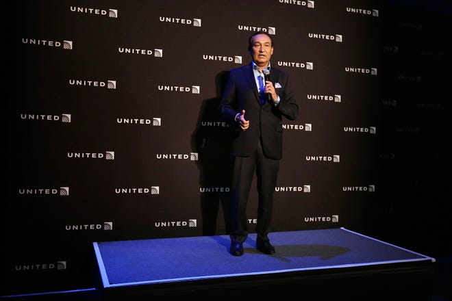 FILE - In this Thursday, June 2, 2016, file photo, United Airlines CEO Oscar Munoz speaks in New York, during a presentation of the carrier’s new Polaris service. The United fiasco where a passenger was dragged off a United Express flight on Sunday, April 9, 2017, is just the latest example of bad behavior by a company or its employees called out by witnesses with a smartphone. Munoz eventually apologized, but not for two days and after first blaming the customer and airport security. Three days after the incident United offered full refunds to all passengers on the flight. As smartphone cameras and social media have shifted power to consumers, they are forcing companies to be more nimble in handling matters they might have tried to sweep under the rug before. (AP Photo/Richard Drew, File)