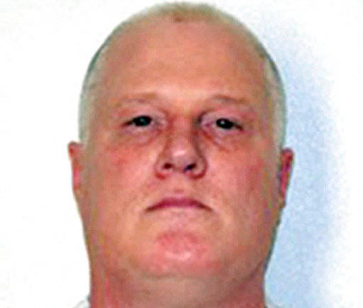 FILE - This 2013 file photo provided by the Arkansas Department of Correction shows Don William Davis, who has been scheduled for execution Monday, April 17, 2017. (Arkansas Department of Correction, via AP, File)