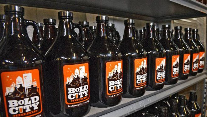 Bold City growlers are seen. (Florida Times-Union, file)