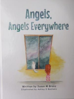 Author Susan Branz of Economy has written her first book, "Angels, Angels Everywhere," a children's book inspired by memories of when her granddaughters were little.
