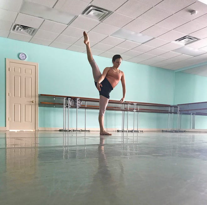Erie Contemporary Ballet Theatre dancer Emily Emanuel will feature her choreographed piece, "Suite Symphony," during Saturday's "Director's Choice" show. [CONTRIBUTED PHOTO]