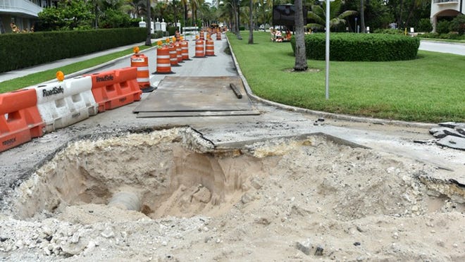 Florida Public Utilities will perform gas-line work Monday at North Ocean Boulevard and Nightingale Trail. Daily News File Photo Illustration