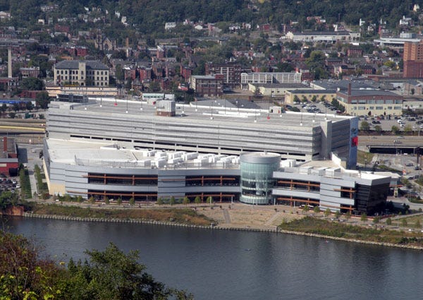 A bill by state Rep. Rob Matzie would allow the Rivers Casino in Pittsburgh, pictured here, and others in Pennsylvania to offer sports betting if a federal law prohibiting most states from having sports wagering is overturned.