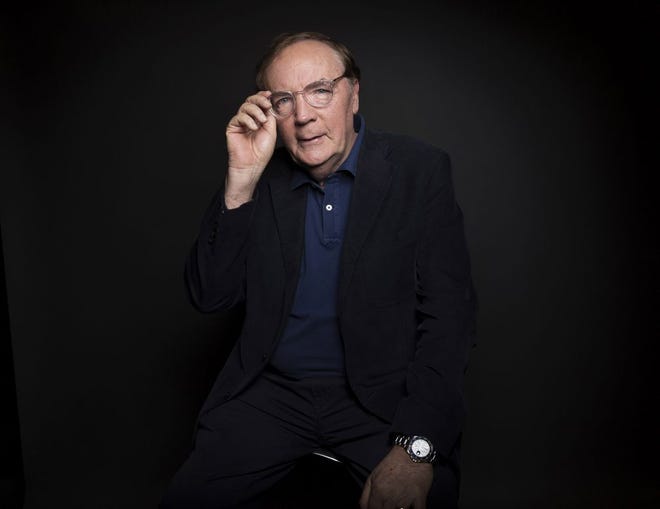 In this Aug. 30, 2016, file photo, author James Patterson poses for a portrait in New York.
