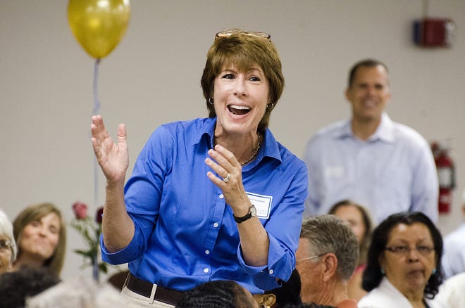 Former Democratic U.S. Rep. Gwen Graham entered the Florida governor's race on Tuesday, hoping to win the seat her father held two terms before serving in the U.S. Senate. [GATEHOUSE MEDIA FILE]