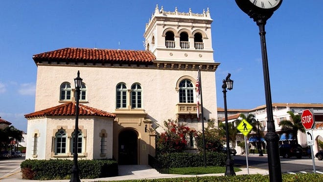 Palm Beach Town Hall, site of Tuesday’s utilities task force meeting. File photo