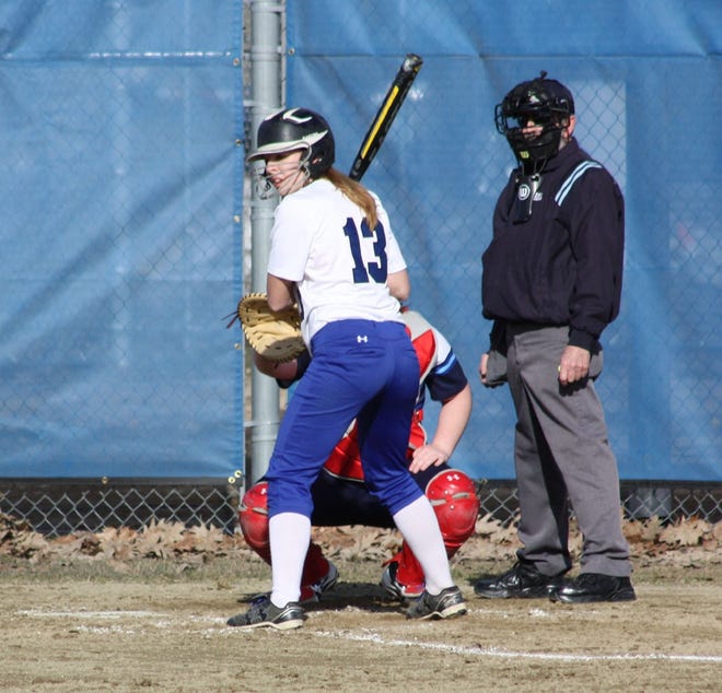 Kennebunk's Lindsey Gregoire hit a home run in Wednesday's 6-2 win over Poland.

[File photo]