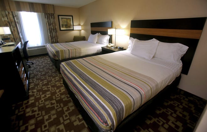 Hotel rooms have started the transition to Country Inn and Suites. [Brittany Randolph/The Star]