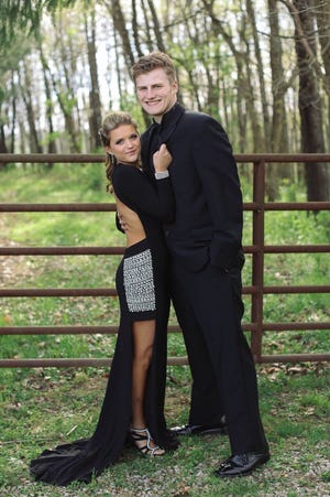 SUBMITTED PHOTO

Lexi Fry and Jacob Gossman attended the River View High School prom April 22.
