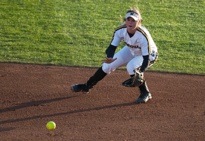 Missouri's Natalie Fleming has been a fixture in the starting lineup for much of her career. The native of Silex is nearing the end of her time with the Tigers, but she hopes to extend it in the NCAA Tournament. [TRIBUNE FILE PHOTO]