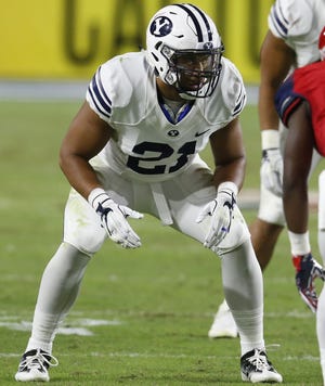 Signing BYU linebacker Harvey Langi was the top priority for the Patriots among undrafted rookie free agents. [AP File Photo/Rick Scuteri]