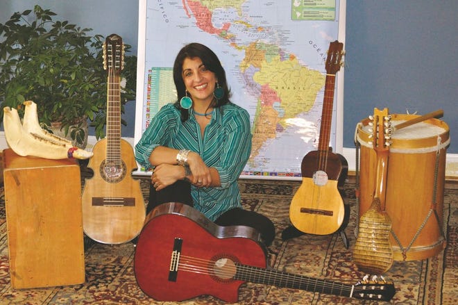 Cecilia Esquivel of Cantaré will presents ‘¡Mucha Música!,’ a musical journey through Latin America, during Renfrew Institute’s free Youth Festival on Sunday, May 28, at Renfrew Park in Waynesboro.