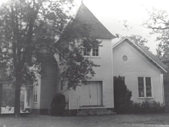 Hebron United Methodist Church's old building was built in the early 1900s. [SUBMITTED PHOTO]