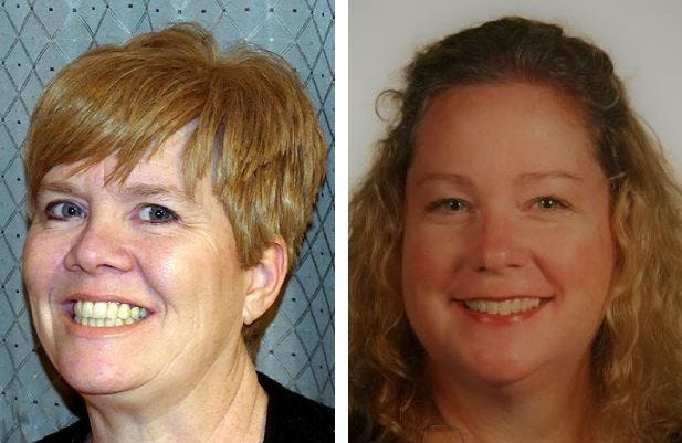 Cyndie Bowman and Maryellen T. Toy-Ricciardi and Cyndie Bowman are hoping to win the Democratic nomination to the sole available seat in Neshamiy School District's Region 1.