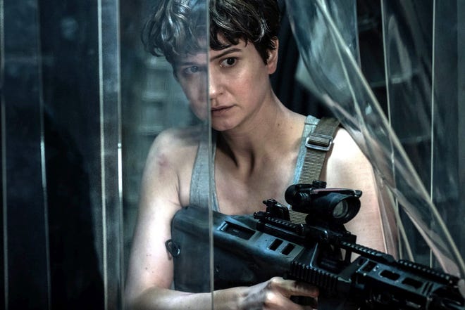Katherine Waterston as Daniels in "Alien: Covenant." (Twentieth Century Fox Film Corporation)