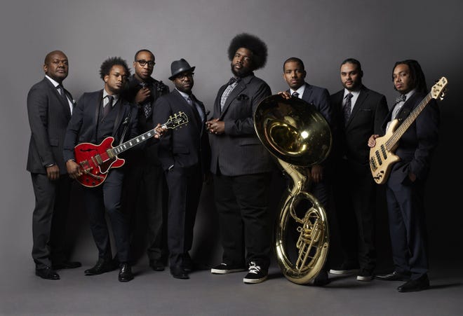 (File) Questlove (center) with his band The Roots.