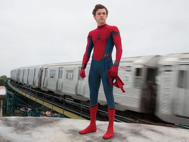 Tom Holland as Spider-Man faces multiple tests in “Homecoming.”