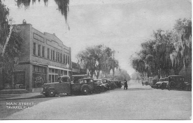 An old image of Main Street, Tavares. Bats helped put Tavares on the map, according to a paper printed in the early 1900s. “Bats are doing for Tavares, Florida, what a boom failed to do – earning it a national reputation,” began the story. [SUBMITTED]