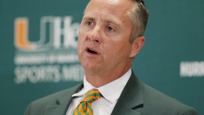 Blake James, UM director of athletics, shouldn’t have to make a coaching change in football or basketball anytime soon.