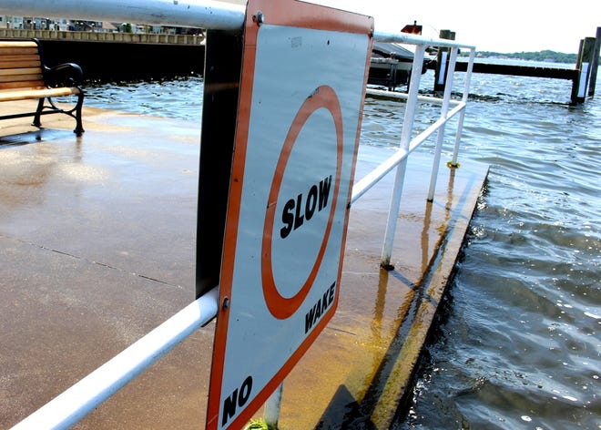 Holland City Council voted May 17 to extend the no-wake zone in the narrows on Lake Macatawa. [Sentinel File]