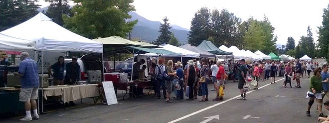 The 2017 Mt. Shasta Farmers' Market is scheduled for Mondays from 3:30 to 6 p.m. on North Mt. Shasta Blvd. from May 22 to Oct. 16, excluding July 3. File photo