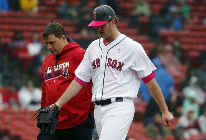 Drew Pomeranz, right, hasn't pitched into the fifth inning since May 3.
