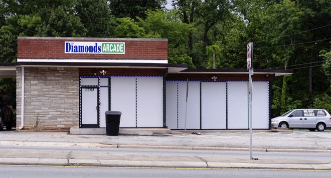 The former Airsoft 'R Us building at 1603 S. Church St. now houses Diamonds Arcade.

[Steven Mantilla/Times-News]
