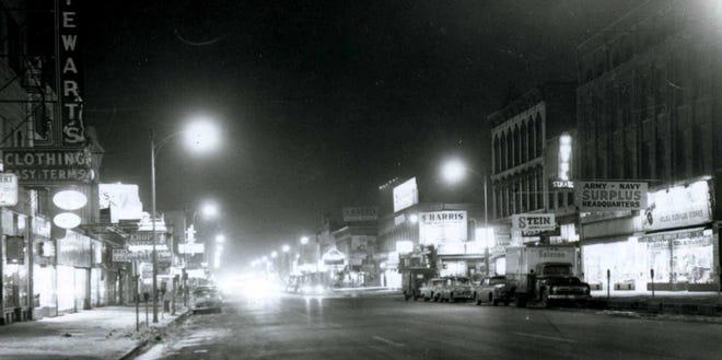 Downtown Peoria in the 1950s is the theme of a "Main Street Memories" program to air at 7 p.m. on Saturday, June 3 onm WTVP-TV Channel 47. (Photo courtesy of WTVP-TV)