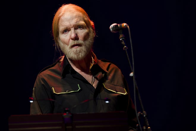 Gregg Allman performs at Eric Clapton's Crossroads Guitar Festival in April 2013 at Madison Square Garden in New York. The musician, the singer for The Allman Brothers Band, has died. Photo by Charles Sykes/Invision/AP file