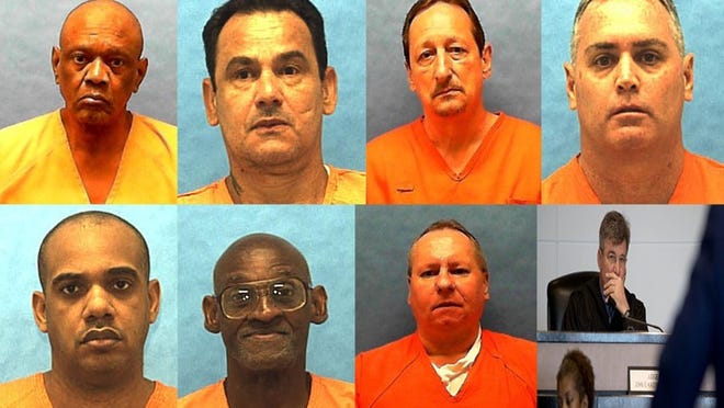 They are among seven men, including double-murderer Ronnie Knight, who are on Death Row for murders committed in Palm Beach County. The others either have or are expected to file similar pleas for mercy.