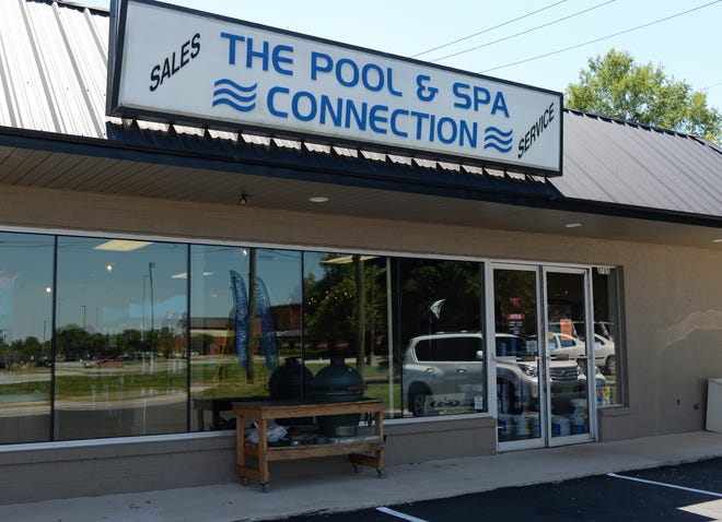 The Pool & Spa Connection has two locations, this one on Ashville Highway in Boiling Springs and another in Batesville Road in Greenville. [JOHN BYRUM/Spartanburg Herald-Journal]