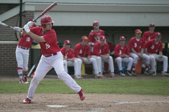 Jack Fields and the St. John's baseball team are headed back to the Division 1A Super 8 Tournament for the third consecutive year. This time, as the No. 1 seed. [File Photo/Matt Wright]