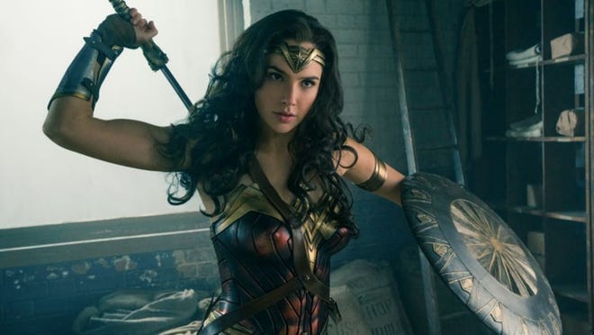 Gal Gadot stars in the new “Wonder Woman” movie. Contributed by Warner Bros.