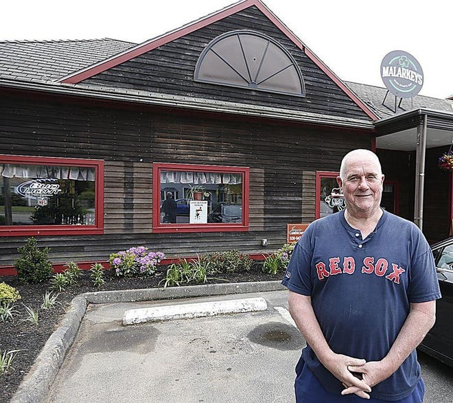 Paul Buckley, owner of Malarkey's Irish Sports Bar in West Bridgewater. The restaurant held its grand opening on Friday, May 19. [Dave DeMelia/The Enterprise]