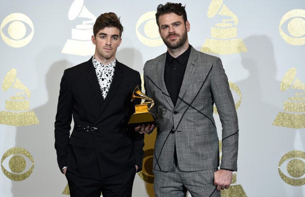 "It's been crazy," Alex Pall (right) says of the success he and Drew Taggart have enjoyed as the Chainsmokers.