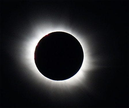 A total solar eclipse, March 20, 2015. [Damien Deltenre/ Wikimedia Commons]