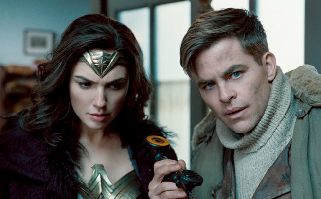 Gal Gadot and Chris Pine in "Wonder Woman." 

[MUST CREDIT: DC Comics-Warner Bros. Pictures]