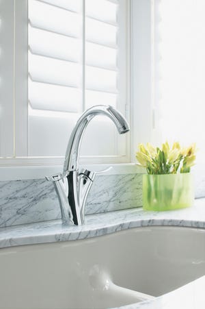 These all-in-one kitchen faucets are designed nicely to combine the benefits of a standard single-lever kitchen faucet, along with an option to deliver on-demand filtered water. [TRIBUNE NEWS SERVICE]