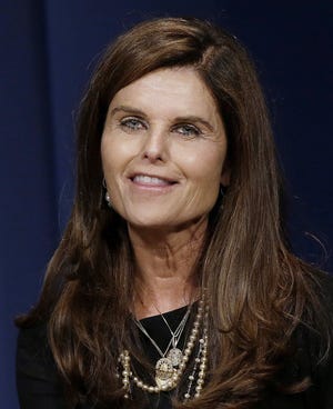 Maria Shriver helped develop a coloring book for people with Alzheimer's disease and their caregivers. [FILE PHOTO/ASSOCIATED PRESS]