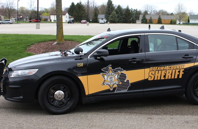 Ottawa County Sheriff's Office patrol car. [Audra Gamble/Sentinel staff]