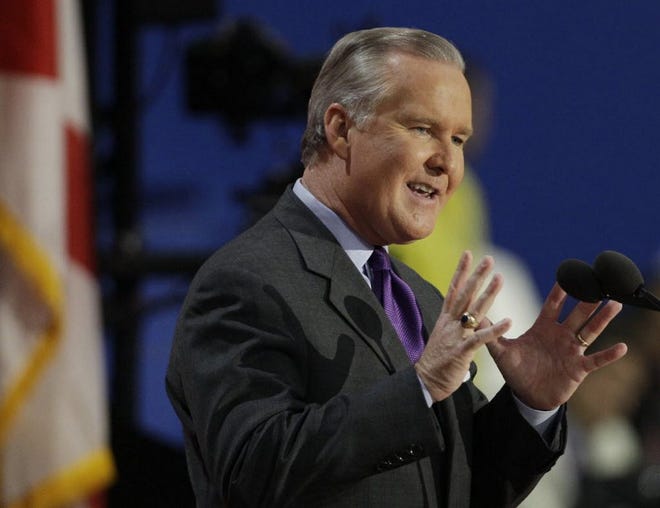 Tampa Mayor Bob Buckhorn is one of several U.S. mayors who have been critical of President Donald Trump's decision to pull the U.S. out of the Paris accord on the climate.