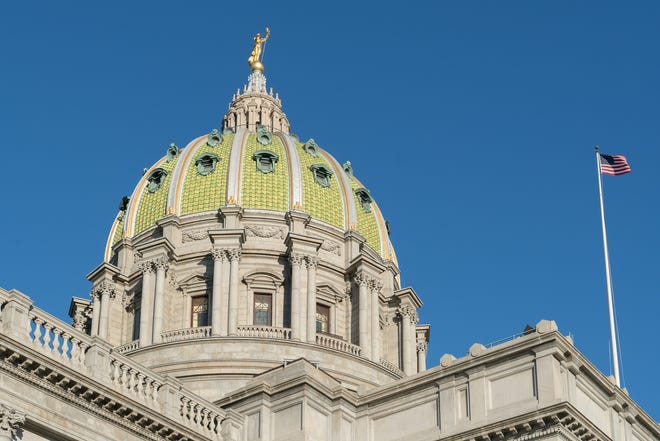 Dome of the Pennsylvania State Capitol building in Harrisburg [photo: BIGSTOCK]