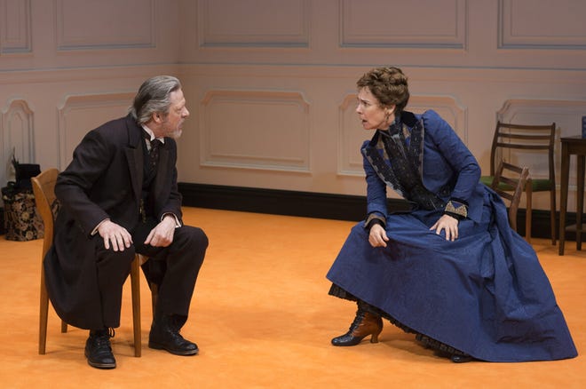 Chris Cooper and Laurie Metcalf in a scene from "A Doll's House, Part 2." [Brigitte Lacombe]