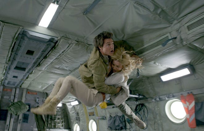 Tom Cruise and Annabelle Wallis in "The Mummy." [Universal Pictures]