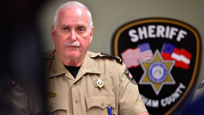 Chatham County Sheriff John Wilcher (Josh Galemore/Savannah Morning News file photo)